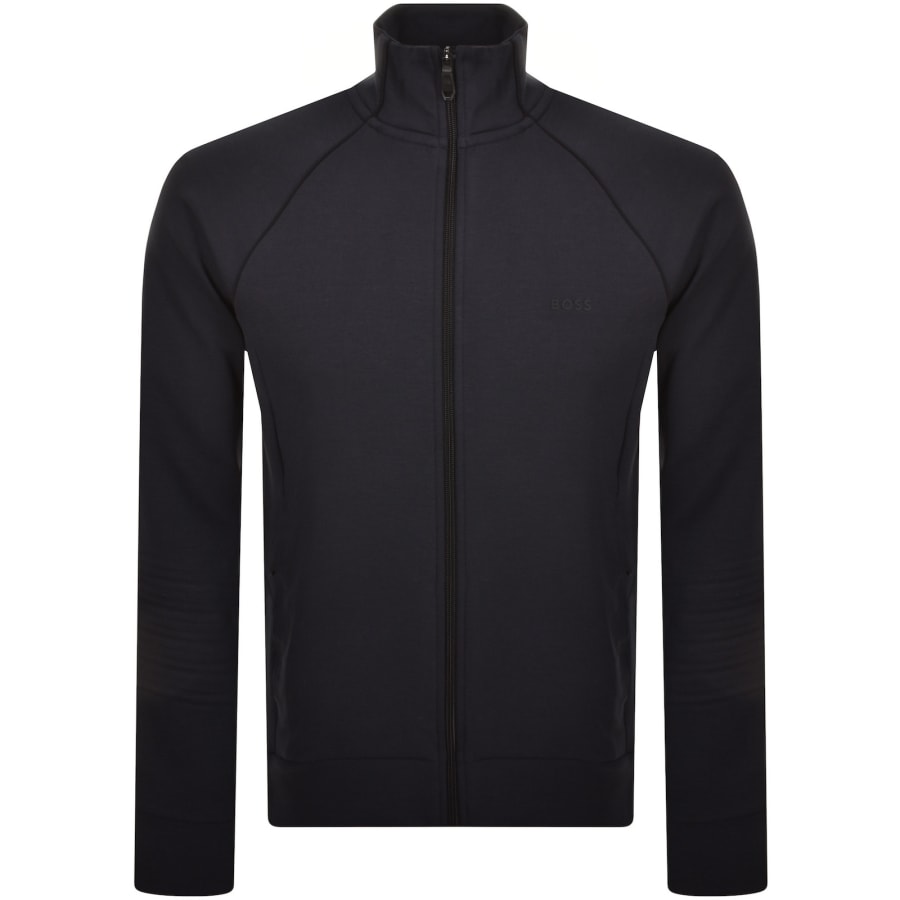 BOSS Skaz 1 Full Zip Sweatshirt Navy Mainline Menswear